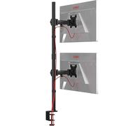 Duronic DMT252VX1 Support 2 écrans d’Ordinateur Vertical VESA 75 100