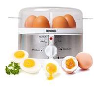 Duronic EB35 WE Cuiseur à oeufs De 1 à 7 oeufs Thermostat et minuteur pour obtenir oeufs durs ou mollets ou à la coque avec fonction dédiée pour préparer deux types de cuisson G