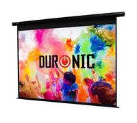 Duronic EPS60 /43 Ecran de Projection Electrique - 60 Pouces ou 122 x 91 cm - 4:3 - Ecran Repliable - Fixation Murale ou au Plafond - Pour Home Cinema, Salle de Conférence ou Salle de Classe