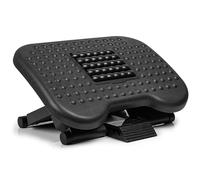 Duronic FT03 Repose-Pieds Ergonomique 3 Niveaux de Hauteur Ajustable Rouleaux de Massage Soulage Le Stress Les Douleurs aux Pieds et réduit la Fatigue sous Le Bureau au Travail à la Maison
