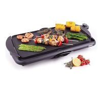 Duronic GP20 Plancha électrique antiadhésive XL 6 à 8 personnes 2000W