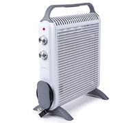 Duronic HV180 Radiateur électrique compact avec panneaux Mica 1800W | Chauffage écoresponsable chauffant en 1 min | Thermostat ajustable | Extinction automatique |2 Niveaux de puissance | Sans huile