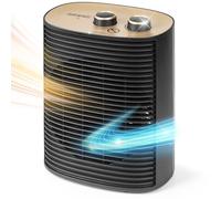Duronic HV32 BK Radiateur soufflant électrique 2000W Thermostate réglable