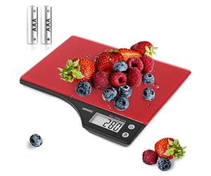 Duronic KS350 Balance de Cuisine d'une capacité de 5 kg Précision à 1 g Affichage numérique Fonction d'ajout de poids TARE 2 touches Idéale pour la pâtisserie ou comme balance postale