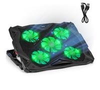 Duronic LC1 Support Refroidisseur pour Ordinateur Portable 5 Ventilateurs