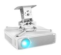 Duronic PB05XB Support pour Vidéoprojecteur Plafond Rotatif 360° Inclinable 30° et Pivotable 20° Charge maximale 13,6 kg Idéal pour