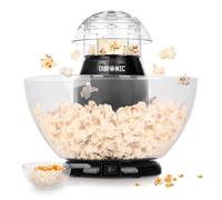 Duronic POP50 Appareil à Popcorn - Capacité de 50 gr avec bol démontable - Cuisson électrique à air chaud de mais soufflé sans huile - Faible en calories