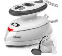 Duronic Fer à repasser à vapeur de voyage SI3 WE – 400W, léger 495 g, accessoires inclus