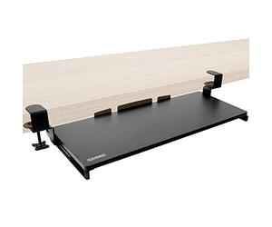 Duronic Tiroirs et Plateforme pour Clavier DKTPX2 | Tiroir sous Le Bureau pour Clavier et Souris | Solution Ergonomique | Plateau Coulissant Coulissant | Assemblage Facile