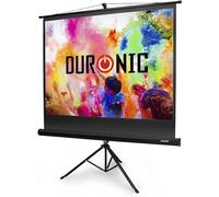 Duronic Tps86/43 (Noir) de bureau école | | | de théâtre cinéma | Maison | trépied Vidéoprojecteur écran - 218,4 cm-écran 4 : 3 (écran : 175 cm (L) x 131 cm (H))