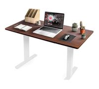 Duronic TT120 WT Plateau pour Bureau Assis Debout de 120 x 60 x 2 cm Compatible avec la plupart des Structures Assis Debout Idéal pour Poste de travail à domicile ou bureau