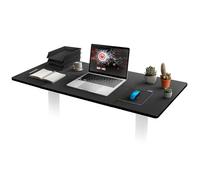 Duronic TT140 BK Plateau pour Bureau Assis Debout de 140 x 60 x 2 cm | Compatible avec la Plupart des Structures Assis Debout | Idéal pour Poste de Travail à Domicile ou Bureau