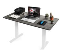 Duronic TT160 GY Plateau pour Bureau Assis Debout de 160 x 60 x 2 cm Compatible avec la plupart des Structures Assis Debout Idéal pour Poste de travail à domicile ou bureau