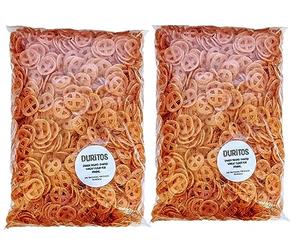 Duros de Harina Lot de 2 pâtes duros, duritos, duros, pasta para durito, chicharrones, churritos, roues de wagon mexicaines 1000 g