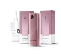 Durovis Essentials Lot de 3 nettoyants d'écran avec chiffon en microfibre et 50 ml de nettoyant pour vitres sans alcool pour voiture/smartphone/ordinateur portable/tablette Rose