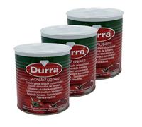 Durra - Lot 3x Concentré de tomate - Boîte 800g