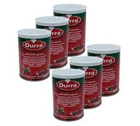Durra - Lot 6x Concentré de tomate - Boîte 400g
