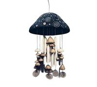 Durratou Campanule faite à la main, carillon éolien en résine, champignons colorés, une perfection et artisanale