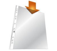 DURTABLE Pochette perforée, A4, PP, transparent