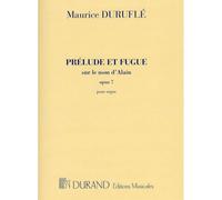 DURUFLE - PRELUDE ET FUGUE OP 7 - ORGUE