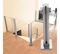 Dus Pince de clôture pour balustrade d'escalier, balustres de confidentialité d'extérieur pour balcons de décembre GarsConvient aux panneaux métalliques de 1018 mm