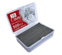 Dusarls 1000 pcs HB résistant à la Rupture des recharges de Crayon mécanique, 0.5/0.7/0.9/1.3/2.0mm recharges de Plomb, Croquis Crayons Plomb recharges pour Dessin écriture Fournitures Scolaires