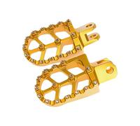 DUSHUO Cale Pied Velo Repose Pieds Moto pour DRZ400SM pour DRZ 400 pour SM pour 400e pour 400sm pour DRZ400 pour RM 250(Yellow)