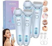 Dusk Razor for Women, Glide Pro 3.0 Razor, The Glide Pro 3.0 Razor, Dusk Glide Pro 3.0 Shaver, Dusk Official Razor, Painless Shave, Electric Shaver Wet & Dry, Unisex (2PCS-2)