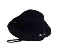 DuskHaven 1:12 Scale Cowboy Hat Chapeau Décoratif Dress Up Small Cap Model Dol Doll Props Action Chapeau CHAPE MINIATURE COUPLE pour LES ACCS, Noir