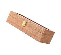 DuskHaven 1 Boîte de Présentation Montre Coffret Rangement Bijoux Organisateur Support 6 Compartiments Bois Verre Velours Adapté pour Cadeau Homme Décoration Ma, Une