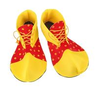 DuskHaven 1 Paire de Chaussures de Clown pour Adulte, Accessoire de Costume En PU, Idéal Comme Cadeau Ou Accessoire pour Les Fêtes de Noël, Les Festivals et Les, B