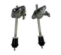 DuskHaven 2 Pièces Jambes de Grosse Caisse Supports de Batterie Jambes Instrument de Musique Support de Batterie Professionnel Supports pour Instruments à, 18,5 cm