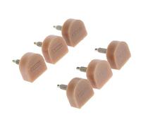 DuskHaven 3 Paires de Hauts, Accessoires de Réparation D'orteils à Faire Soi-même, Abricot, 10x11mm