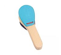 DuskHaven 3 XCowbell Castagnettes En Bois, Mini Castagnettes En Bois, Outil D'enseignement Musical, Instrument de Musique, Fabricant de Bruit Infantile pour, 4 pièces