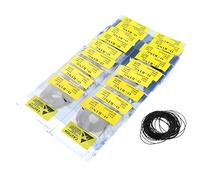 DuskHaven 950pcs Caoutchouc Silicone Montre Joint Torique Dos Joints 12mm-30mm, 0.5mm, 12mm-30mm