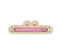 DuskHaven Accessoires de Planche Occupée Apprentissage des Compétences Jouet Aides Pédagogiques Jouets éducatifs Précoces pour Cadeaux, Grenouille Rose