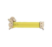 DuskHaven Accessoires de Planche Occupée Apprentissage des Compétences Jouet Aides Pédagogiques Jouets éducatifs Précoces pour Cadeaux, Chien Jaune