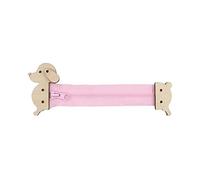 DuskHaven Accessoires de Planche Occupée Apprentissage des Compétences Jouet Aides Pédagogiques Jouets éducatifs Précoces pour Cadeaux, Chien Rose