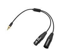 DuskHaven Adaptateur 3,5 Mm Vers 2 pour éclairage Scénique et Contrôleur ; Pièce de Rechange Vers 3,5 Mm