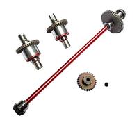 DuskHaven Arbre de Transmission Central, Arbre Métallique, Palier de Différentiel, Ensemble Moteur pour Pièces de Rechange Améliorées, Accessoires, Compatible A, Ensemble 1:14