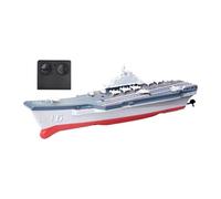 DuskHaven Bateau Télécommandé RC pour Garçons de 7 à 12 Ans, Jouet pour Enfants, Modèle électrique, Simulation de Bateau, Modèle de Navire de Guerre, Garçons et, Porte-Avions