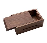 DuskHaven Boîte à Musique En Bois avec Mécanisme Standard à 30 Notes, Accessoires de Personnalisation, Pièces Mécaniques, Boîte à Musique Spacieuse, Idéale Comm, Bois de Noyer