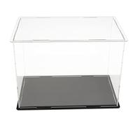 DuskHaven Boîte Présentoir Transparent Acrylique Coffret Figurine Statue Cube Dépoussiérant Empilable Protège Modèle Convient Collection Objet Collector Salon