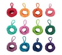 DuskHaven Boucle de Métier à Tisser pour Enfants et Adultes, Tissage à La Main pour La Fabrication de Maniques, Boucle Artisanale
