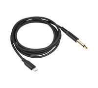 DuskHaven Câble Audio Ligne Audio équilibrée 1/4 Po Câble de Mixage pour Guitare électrique Câble D'instrument pour Orgues électroniques Mélangeur Égaliseur, 200 Cm