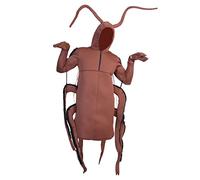 DuskHaven Costume de Cafard Déguisement Carnaval Tenue Cosplay Polyester Léger Confortable Adapté pour Fête Déguisée Événement Thématique Photomaton Animation S, pour adultes