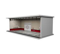 DuskHaven Diorama à L'échelle 1:64, Vitrine pour Voitures Miniatures, Voitures de Collection, Boutique de modifications