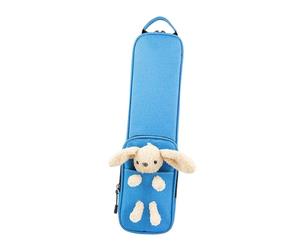 DuskHaven Drumstick Mallet Pouch Housse Imperméable pour et Accessoires de Batterie avec Bandoulière Confortable Toile Fermeture Éclair Lisse, Bleu