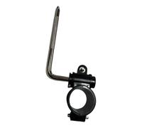 DuskHaven Electronic Drum Support Bras de Support pour Percussion Électronique Pièce L Rod Ajustable Métal Accessoire Installation Aisée pour Batterie Fixation, 15 cm x 10 cm x 9.5