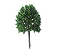 DuskHaven Ensemble de 10 Arbres Miniatures pour Réseaux Ferroviaires Miniatures et Loisirs Créatifs, 9cm
